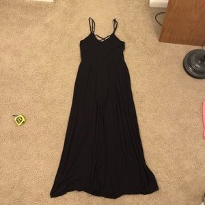 Finn & Clover Black Maxi Dress - Sz L